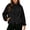 Black, variant on Women's Lightweight Rian Jackets Zip Up Hooded Long Sleeve Windbreaker Coats Waterproof Jacket Casual Outdoor Rain Coat with Pockets Yellow