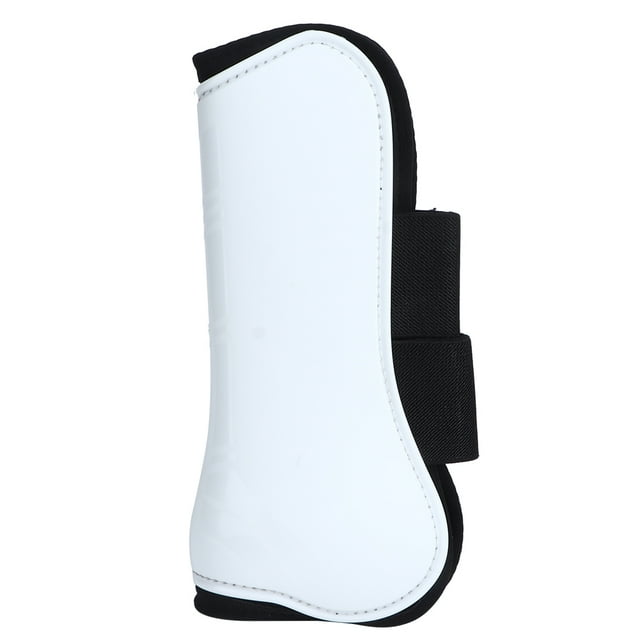 Horse Leg Support, White Horse Leg Support Horse Boot Wrap, 2PCS Horse Boot Wrap Leg Boot White Horse Leg Boot For Equestrian Equipment Leg Support Front Leg Guard,Rear Leg Guard