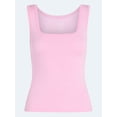 thumbnail image 3 of Scoop Women’s Square Neck Tank Top, Sizes XS-XXL, 3 of 5