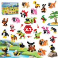 thumbnail image 1 of Juego de bloques de construcción BOPEGOLO, paquete de 30 obsequios para fiestas, 750 unidades, 1 of 8