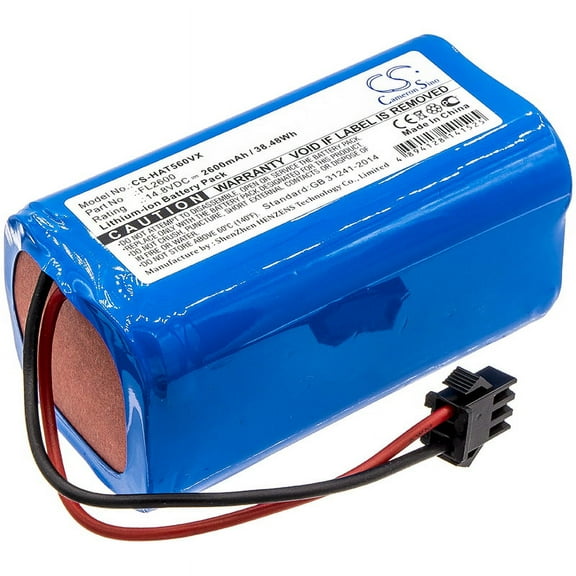 Battery for Haier TAB-T550WSC TAB-T560H FL2600 Vacuum CS-HAT560VX 14.8v 2600mAh