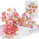 thumbnail image 1 of Tarjeta pop-up MeeSunnie Flor de Nacimiento de Enero: Clavel, 1 of 6
