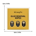 thumbnail image 5 of Adhesive Remover Wipes 36 Count, Individual Packets for Label Sticker Residue Car Decal Tree Sap Crayon Marker Glue Cleaner Safe Multi-Surf-ace, 5 of 9