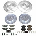 thumbnail image 3 of PowerStop Front and Rear Z23 Evolution Sport Carbon-Fiber Ceramic Brake Pad and Drilled & Slotted Rotor Kit Fits: MINI COOPER Select Models K8356, 3 of 10