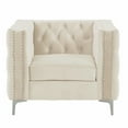 thumbnail image 3 of Morden Fort Living Room Furniture Sets 3 Pieces Chair Loveseat and Sofa, 3 of 7