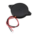 thumbnail image 2 of 5 Pcs DC 1-30V 80dB Sonido Electrónico Zumbador Pasivo Alarma Negro 30 x 5mm, 2 of 3
