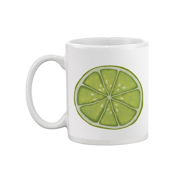 A Slice Of Lime Mug - SPIdeals Designs,