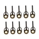 thumbnail image 2 of 10 piezas de guías de varillas resistentes anillos de punta Kit de reparación de poste de ojos de cerámica , 1.6mm DYNWAVEMX Guías de caña de pescar, 2 of 7