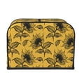 thumbnail image 2 of Lsque Autumn Sunflower Print 4 Slice Toaster Cover , Kitchen Appliance Dustproof Protector , Toaster Protector Dustproof Kitchen Appliance Cover, 2 of 7