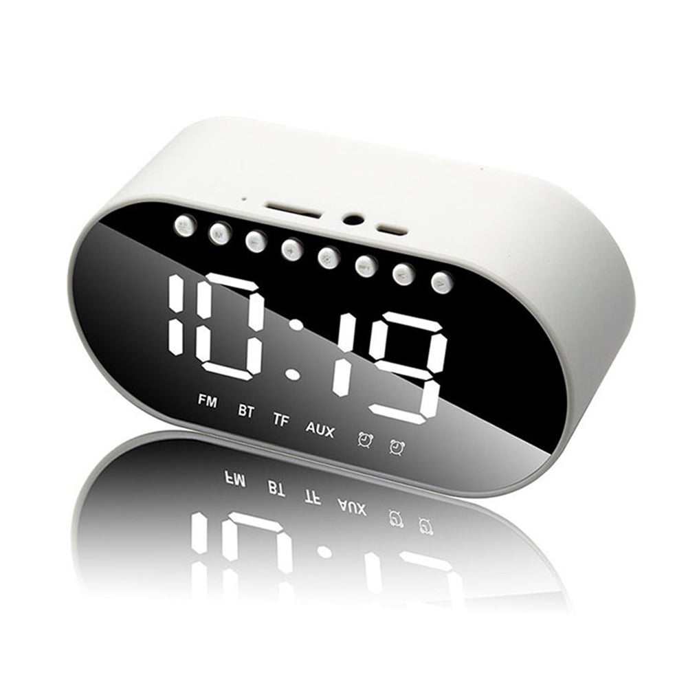 AIHOME LED Alarm Clock Radio Home Bedroom Digital Clock Wireless