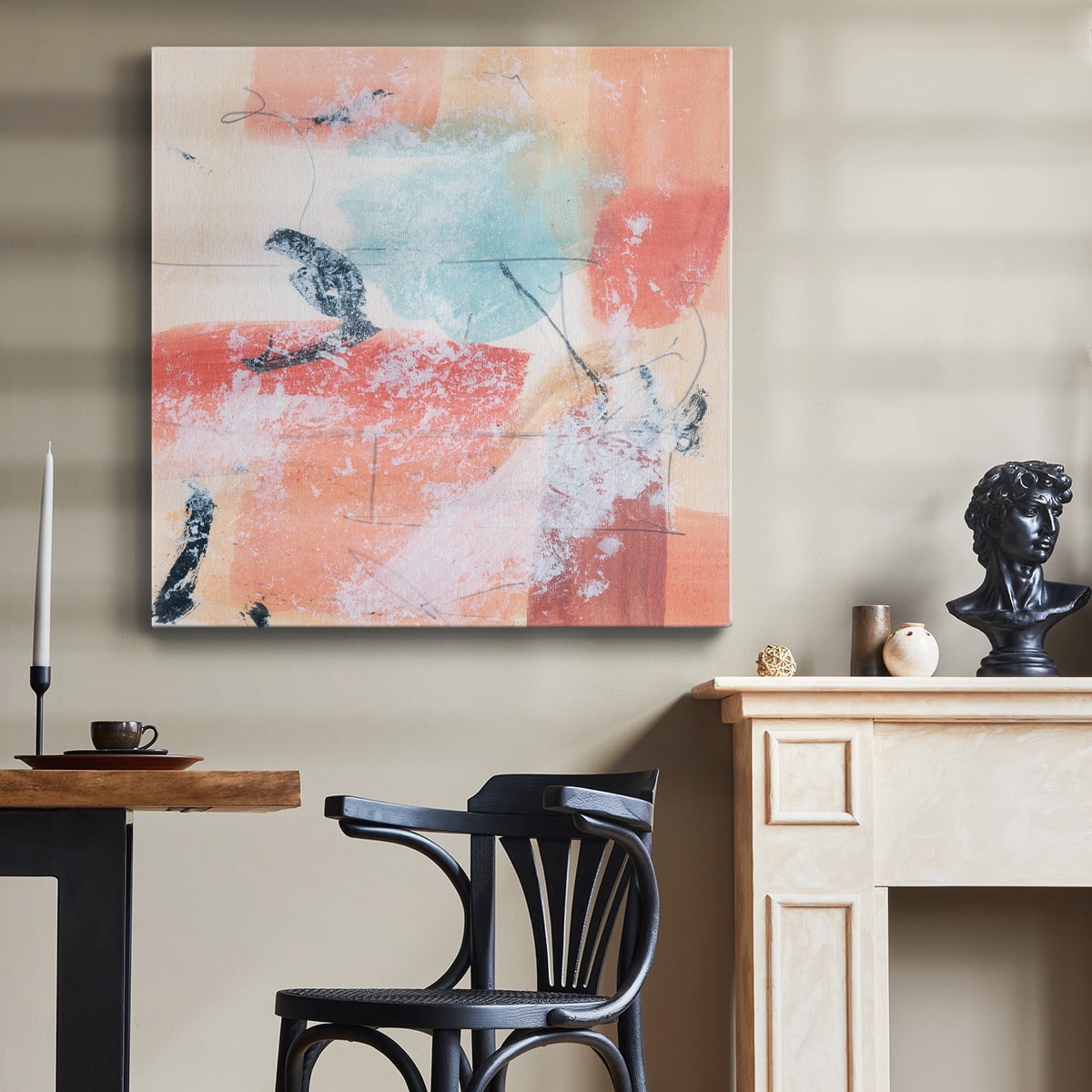 Wexford Home Warm Underneath I-Premium Gallery Wrapped Canvas, 10" x 10" - Ready to Hang