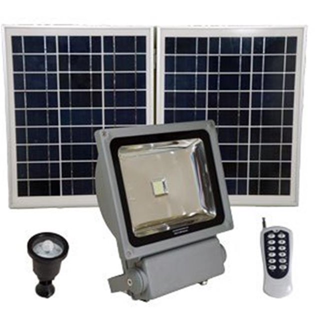 Solar Goes Green SGG-FL9W-EXTREME 990 Lumens LED Solar Flood Light with Remote Control