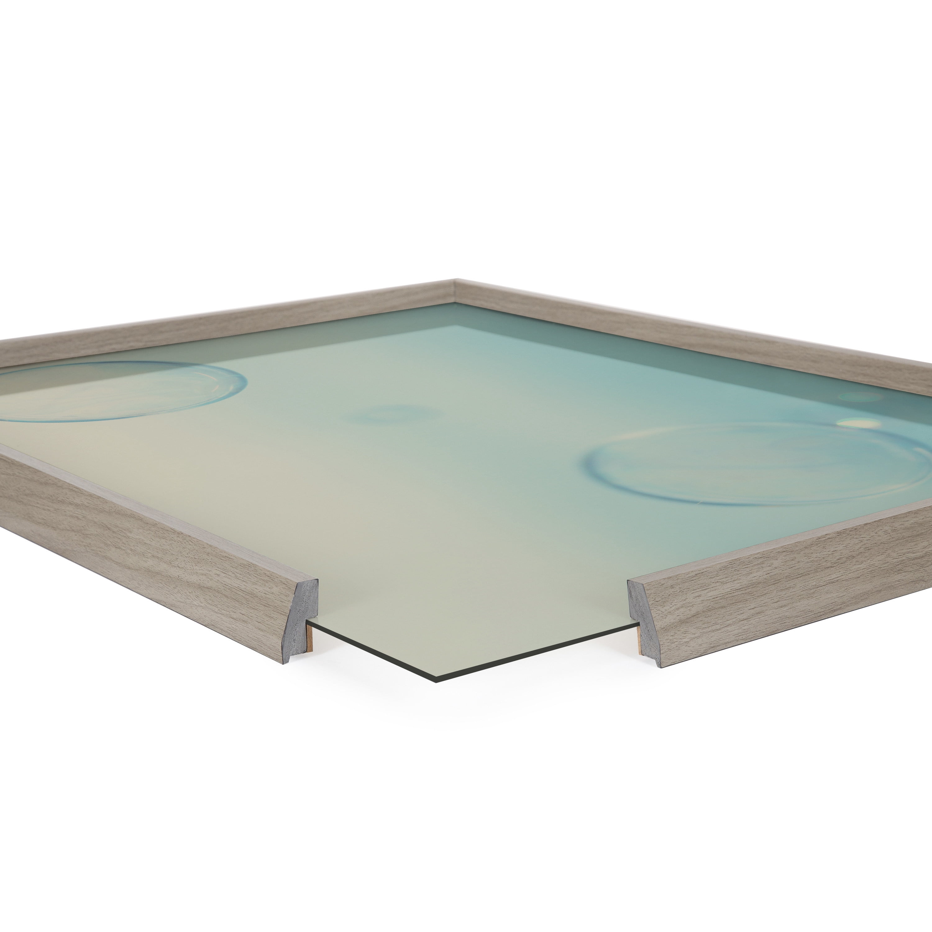 Blake Bubble Rectangle II 24 in x 18 in Framed Painting Art Prints, by Kate and Laurel