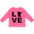 thumbnail image 3 of Inktastic Love Minnesota Boys or Girls Long Sleeve Toddler T-Shirt, 3 of 5