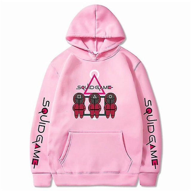 Squid Game 2d Digital Printing Men's And Women's Hooded Sweater Jacket For Adults-3