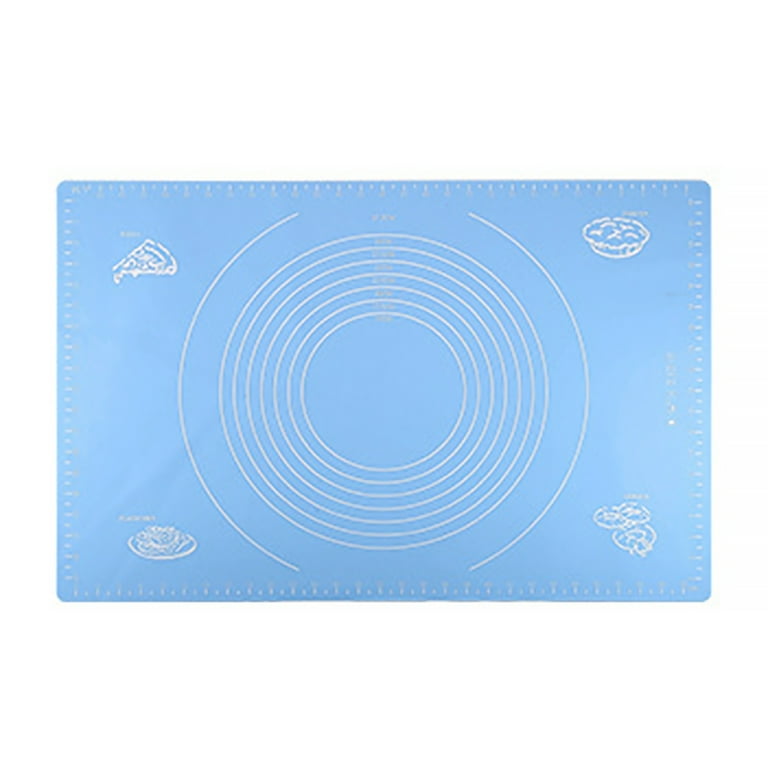 Non-Stick Kneading Dough Mat Clear Scaled, Large, Food Grade Silicone,  Kitchen Pizza Dough Pastry Mat, Bakeware Accessories 