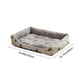 thumbnail image 3 of CaiYueKe Plush Dog Bed for Small Medium Large Dogs Cats, Orthopedic Soft Pet Bed with Removable Washable Cover, Non-Slip Base, Cushioned Support for Kennel Crate Sofa, Warm Cozy Comfort Pet Bed, 3 of 7