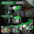 thumbnail image 5 of Tegatok Cordless Brushless Impact Wrench, Impact Gun 1/2 Inch(430N.m), Electric Impact Wrench with 2 Pack 4000 mAH Batteries and Fast Charger, Power Impact Driver for Car Home, 5 of 12
