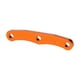 thumbnail image 5 of Barra de unión de mamparo de brazo delantero de aleación de aluminio anodizado, compatible con camiones de recorrido corto RC Slash 4x4 1/10, piezas de repuesto Hop-up naranja, 5 of 7