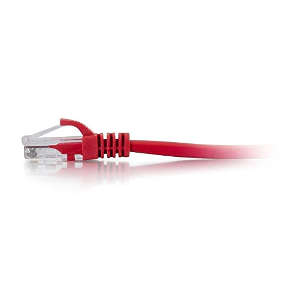 C2G 25ft Cat6 Snagless Unshielded (UTP) Ethernet Network Patch Cable - Red - patch cable - 25 ft - red - image 3 of 4