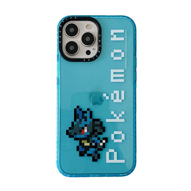 Anime Japonés Pixel Pokemon Clear Casetify Funda Para Teléfono Para iPhone 14 13 12 11 Pro Max 7 8 Plus SE X XR , Protectora Suave