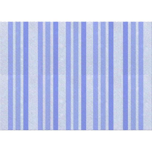 Ahgly Tapis Rectangulaire Lavable en Machine Bleu Ciel, 8 Pieds x 10 Pieds