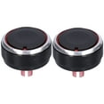 thumbnail image 4 of Reemplazo de aleación de aluminio de perilla de aire acondicionado de 2 piezas para Kia RIO K2 KX ROCSS 2017-2019, 4 of 12