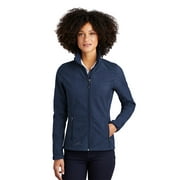 Eddie Bauer Ladies Shaded Crosshatch Soft Shell Jacket. EB533