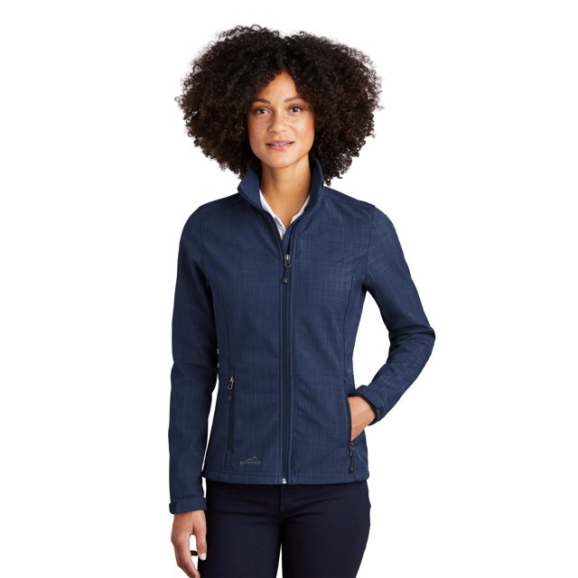 Chaqueta Soft Shell Shaded Crosshatch para mujer de Eddie Bauer®. EB533 eddie bauer EB533