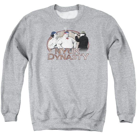 Three Stooges - Nyuk Dynasty - Crewneck Sweatshirt - Medium