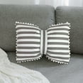 thumbnail image 5 of Decorative Throw Pillow Soft Bow Pillow Decorative Throw Cushion Stripes Throw Pillow for Sofa Office Car, 5 of 6