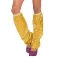 thumbnail image 3 of QATAINLAV Sequin Leg Warmers Women Sparkle Leg Sleeves Boot Covers Mardi Gras Leg Socks Carnival Festival Costume Accessories Yellow, 3 of 5