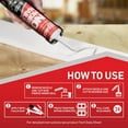thumbnail image 2 of LePage No More Nails All Purpose Construction Adhesive, White, 88 ml, 2 of 9