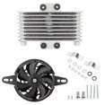 thumbnail image 2 of Universal Aluminum Motorcycle Oil Cooling Fan - High-Performance Engine Oil Cooler and Radiator Fan for Enhanced Motorcycle Cooling Efficiency, 2 of 9