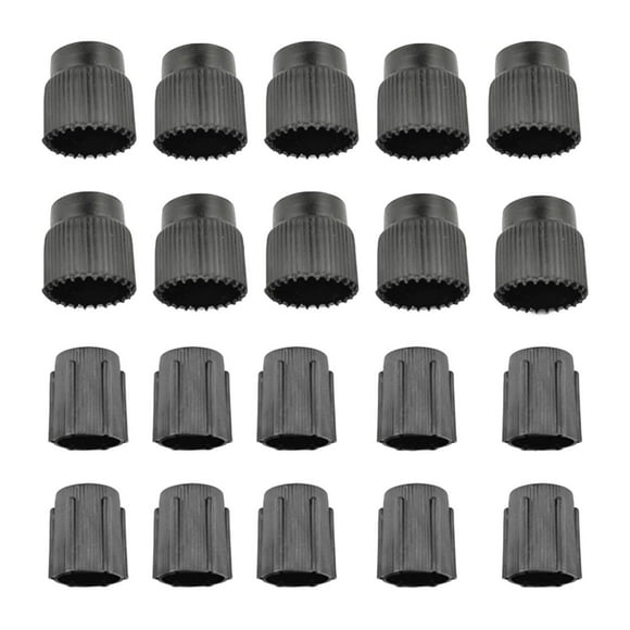 20Pcs System Caps Set Air Conditioning Service Cap Auto Hat High Pressure Repair Easy to cessories Cap