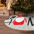 thumbnail image 4 of Salouo Gnome Home With A Cute Gnome Christmas Tree Skirt 48" Farmhouse Christmas Decorations Snowman Xmas Tree Skirt Tree Mat for Holiday Party Decor, 4 of 8