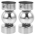 thumbnail image 1 of 2 Pcs Embouts de Main Courante en Acier Inoxydable, Bouchons de Main Courante d'Escalier, 1 of 9