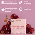 thumbnail image 3 of Toallitas femeninas Sweetums con pH balanceado, sabor uva, paquete de 10, 3 of 6