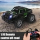 thumbnail image 4 of Coche todoterreno con control remoto de 4 vías | Juguete RC recargable para niños | Todoterreno con luces LED | Disponible en negro, azul, verde y gris, 4 of 6