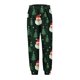 thumbnail image 5 of Conjuntos de blusas y camisas de cuello redondo y manga larga con estampado navideño para niños Camisa de manga larga con cuello redondo y cintura elástica Pantalones largos Conjunto de traje de casa, 5 of 6