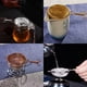 thumbnail image 4 of Colador de acero inoxidable Billuyoard con mango largo para té cobre rojo, 4 of 6