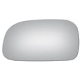 thumbnail image 2 of Flat Driver Side Manual Replacement Mirror Glass for 1993-1997 Toyota Corolla W/O Baking Plate, 2 of 5
