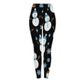 thumbnail image 4 of purcolt Ugly Christmas Leggings for Women Santa Snowman Print Xmas Holiday Leggings High Waisted Soft Comfy Stretchy Tight Pants, 4 of 9