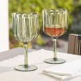 thumbnail image 4 of Better Homes & Gardens 4-Piece 17-Ounce Tritan Plastic Stemmed Wine Glass Set, Green, 4 of 8