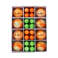 thumbnail image 2 of Juego de 40 Adornos de Bolas de Navidad BLESIY colgantes reutilizables naranja, 2 of 8