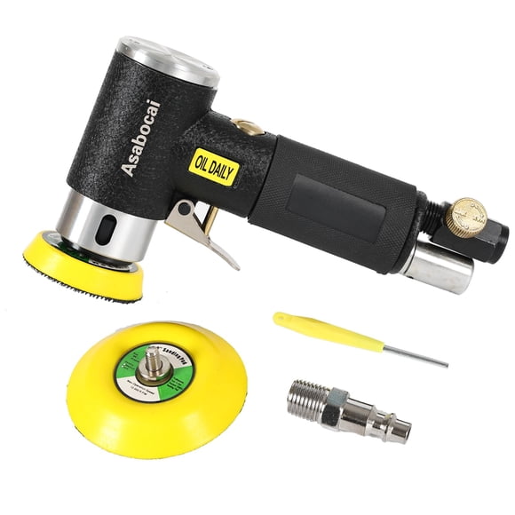 Lijadora orbital Mini Air Random Asabocai 2 y 3 con accesorios