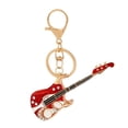 thumbnail image 1 of Instrumento musical de aleación de zinc Keychain Creative Guitar, 1 of 3