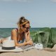 thumbnail image 3 of Bolsa de mano KALIDI Beach Mesh, plegable, 23 L, para mujer, 3 of 8