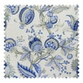 thumbnail image 5 of TWOPAGES 26"x84" Polyester Linen Curtain Pinch Pleat Light Filtering Floral Print Drape for Bedroom, 1 Panel, Fruit, 5 of 6