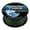 No Fade Low Vis Green, variant on Reaction Tackle Braided Fishing Line – Never Fade, Ultra Strong PE Braid, Abrasion-Resistant, Zero Stretch for Freshwater & Saltwater - NO FADE Black - 50LB / 150yd